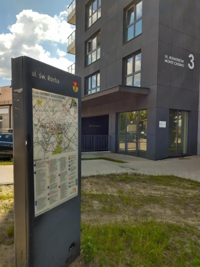 Apartament Centrum Bialystok Bagian luar foto